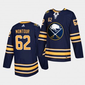 Brandon Montour #62 Sabres 50th Anniversary Home Authentic Men's Jersey