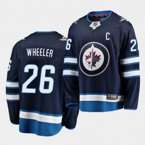 Youth Jersey Blake Wheeler #26 Winnipeg Jets Breakaway Home Jets