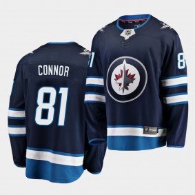 Youth Jersey Kyle Connor #81 Winnipeg Jets Breakaway Home Jets