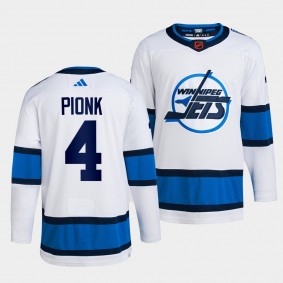 Reverse Retro 2.0 Neal Pionk Winnipeg Jets Authentic Primegreen #4 White Jersey 2022