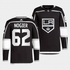 Los Angeles Kings Home Nelson Nogier #62 Black Jersey Primegreen Authentic Pro