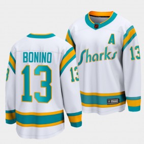 Nick Bonino San Jose Sharks 2022 Special Edition 2.0 White Breakaway Player Jersey Men's