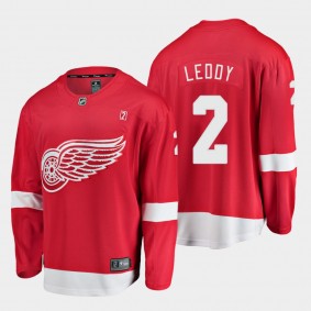 Nick Leddy Detroit Red Wings 2021 Home Men Red Jersey