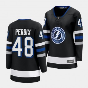 Nick Perbix Tampa Bay Lightning 2023-24 Alternate Women Premier Breakaway 48 Jersey