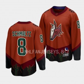 Arizona Coyotes Nick Schmaltz Special Edition 2.0 2022 Orange Breakaway Player Retro Jersey Men's