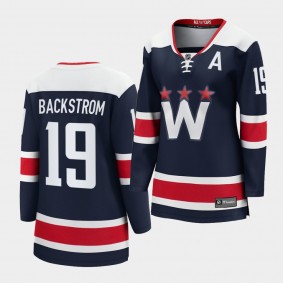 Nicklas Backstrom Capitals #19 2020-21 Alternate Third Premier Women Jersey