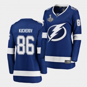 Tampa Bay Lightning Nikita Kucherov 2020 Stanley Cup Final Bound Home Player Blue Jersey