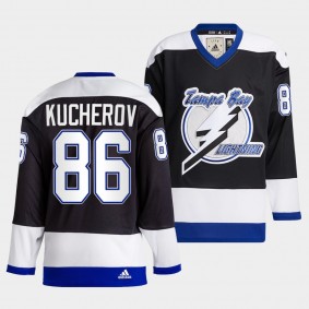 Nikita Kucherov Tampa Bay Lightning Team Classics Black Jersey Heritage