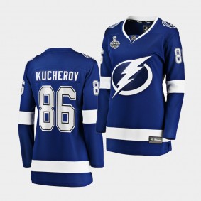 Nikita Kucherov Lightning 2021 Stanley Cup Final Home Women Jersey