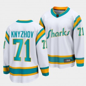 Nikolai Knyzhov San Jose Sharks 2022 Special Edition 2.0 White Breakaway Player Jersey Men's