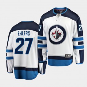 Nikolaj Ehlers #27 Jets Breakaway Away Men's Jersey