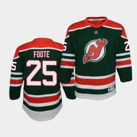 Nolan Foote Youth Jersey Devils Reverse Retro Green Jersey