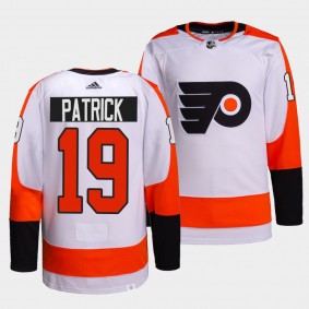 Philadelphia Flyers Authentic Pro Nolan Patrick #19 White Jersey Away