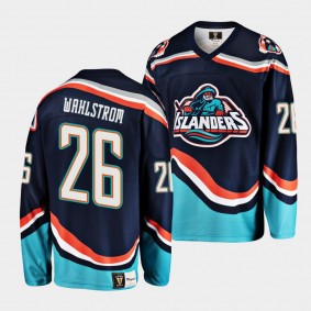 Reverse Retro 2.0 New York Islanders Oliver Wahlstrom #26 Navy Jersey 2022-23 Replica