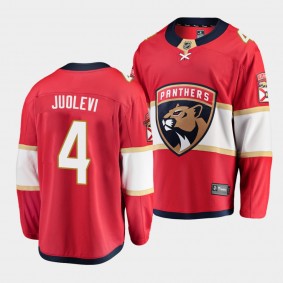 Olli Juolevi Florida Panthers 2021-22 Home Red Player Men Jersey