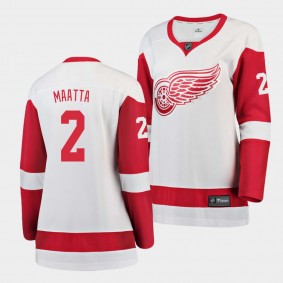 Olli Maatta Red Wings Away Breakaway Player Women Jersey