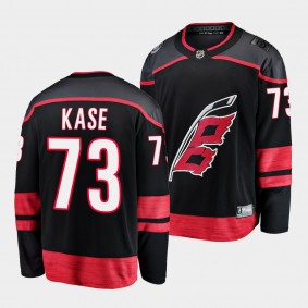 Ondrej Kase Carolina Hurricanes 2022-23 Primary Home Black Breakaway Player Jersey Men's