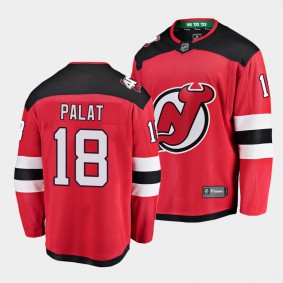 Ondrej Palat New Jersey Devils 2022 Home Red 40th Anniversary Jersey Men