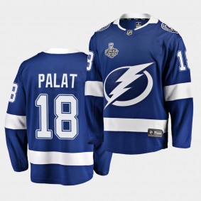 Tampa Bay Lightning Ondrej Palat 2020 Stanley Cup Final Bound Home Player Blue Youth Jersey