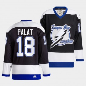 Ondrej Palat Tampa Bay Lightning Team Classics Black Jersey Heritage