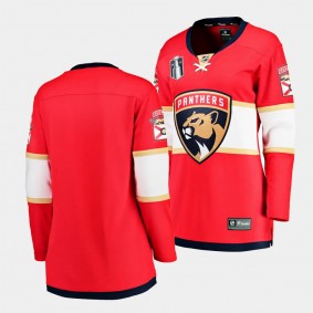 Florida Panthers 2023 Stanley Cup Final Women Home Jersey Breakaway