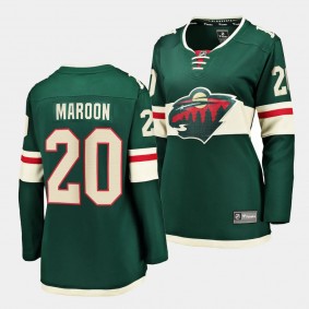 Pat Maroon Minnesota Wild Home Women Breakaway Player 20 Jersey