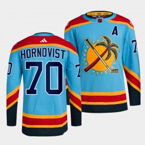 Reverse Retro 2.0 Patric Hornqvist Florida Panthers Authentic Primegreen #70 Blue Jersey 2022