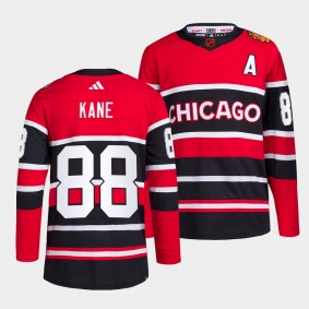 Reverse Retro 2.0 Chicago Blackhawks Patrick Kane #88 Red Authentic Primegreen Jersey 2022