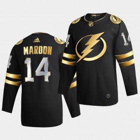 Tampa Bay Lightning Patrick Maroon 2020-21 Authentic Golden Limited Edition Black Jersey