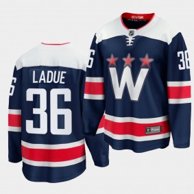 Paul LaDue Washington Capitals 2020-21 Alternate Navy Third Premier Men Jersey