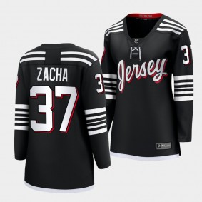 Pavel Zacha Devils 2022 Alternate Premier Women Jersey