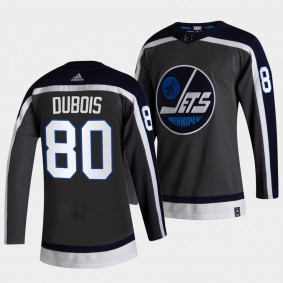 Pierre-Luc Dubois #80 Jets 2021 Reverse Retro Gray Jersey