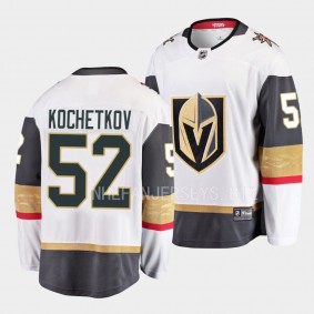 Vegas Golden Knights Pyotr Kochetkov Away White Breakaway Player Jersey Men's