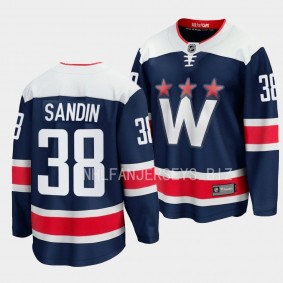 Washington Capitals Rasmus Sandin Alternate Navy Breakaway Player Jersey Men's