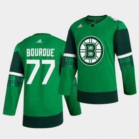 Ray Bourque Bruins 2020 St. Patrick's Day Green Authentic Player Jersey