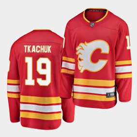 Matthew Tkachuk #19 Flames Alternate 2019 Breakaway Player Youth Jersey