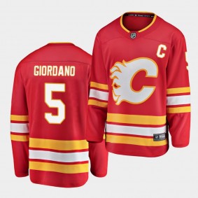 Youth Jersey Mark Giordano #5 Calgary Flames Breakaway Player Alternate Flames