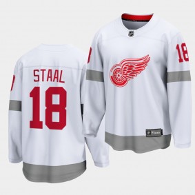 Marc Staal Detroit Red Wings 2021 Special Edition White Reverse Retro Breakaway Jersey