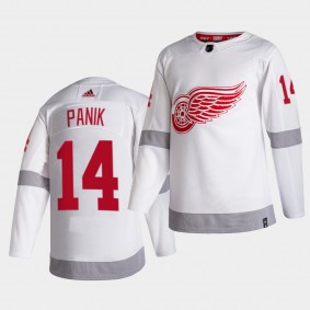 Detroit Red Wings 2021 Reverse Retro Richard Panik White Special Edition Jersey