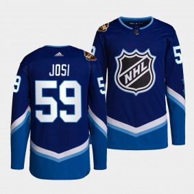 Roman Josi Predators 2022 NHL All-Star Blue Jersey #59 Western Primegreen Authentic