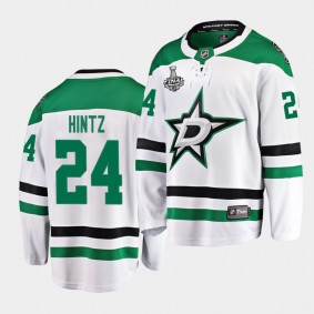 Dallas Stars Roope Hintz 2020 Stanley Cup Final Bound Away Player White Jersey