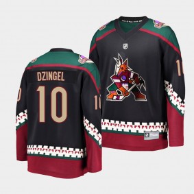 Ryan Dzingel Arizona Coyotes 2021-22 Throwback Kachina Black Home Men Jersey