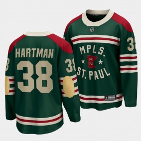 Ryan Hartman Minnesota Wild 2022 Winter Classic Green State of Hockey Men Jersey