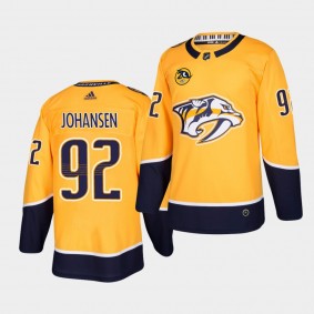 Ryan Johansen #92 Predators Authentic Home Men's Jersey