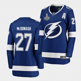 Tampa Bay Lightning Ryan Mcdonagh 2020 Stanley Cup Final Bound Home Player Blue Jersey