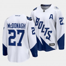 Ryan McDonagh Lightning #27 2022 Stadium Series Jersey White Fanatics