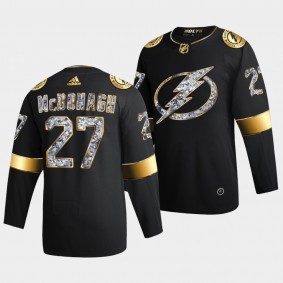 Tampa Bay Lightning Ryan McDonagh 2022 Stanley Cup Playoffs #27 Black Jersey Diamond Edition