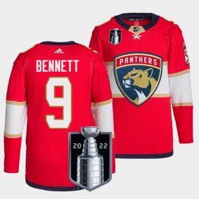 Florida Panthers 2022 Stanley Cup Playoffs Sam Bennett #9 Red Jersey Authentic Pro