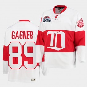 Sam Gagner Detroit Red Wings Winter Classic White Throwback Jersey