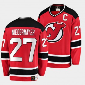 Scott Niedermayer New Jersey Devils Retired Player Red Jersey Premier